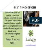 Cómo Curar Un Mate de Calabaza PDF