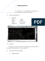 Memoria Descriptiva