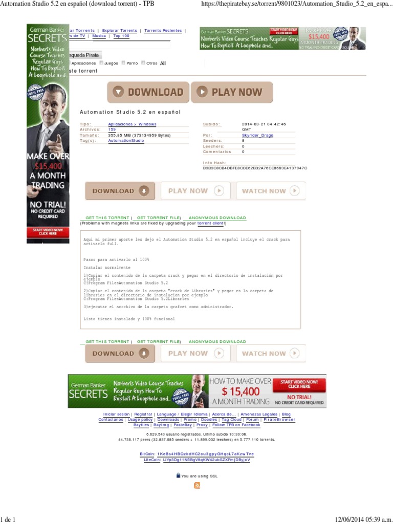 Automation Studio 5.2 Crack