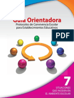 Guía Orientadora Protocolos de Convivencia Escolar para Establecimientos Educativos PDF