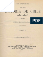 Historia de Chile Barros Arana PDF