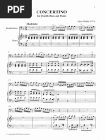 E. Mahle- Concertino Sobre Atirei o Pau No Gato (Piano)