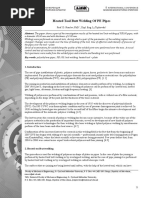 PIPA POP003: PE Pipe Fusion Guidelines | PDF