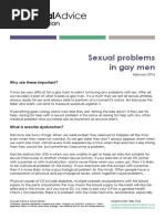 Men  Sexual Problems in Gay 