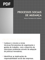 Novos Processos de Trabalho - Teletrabalho