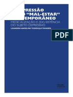 A Depressao Como Mal-estar Contemporaneo Medicalizacao e Ex -Sintencia Do Sujeito Depressivo