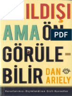 Akıldışı Ama Öngörülebilir-Dan Ariely