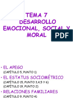 Desarrollo Social, Emocional y Moral