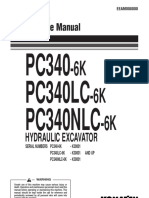 Komatsu PC340 LC Operation and Maintenance Manual