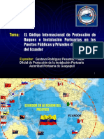 EL Código Internacional de Protección de Buques e Instalación Portuarias en Los Puertos Públicos y Privados de La Republica Del Ecuador