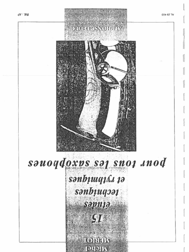15 Études Techeniques Et Rythmiques - Mériot | PDF