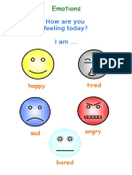 Emotions: How Are You Feeling Today? Iam..