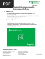 Easergy Studio v7.1.0 - Release Notes v1.0