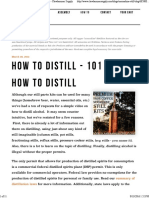 How To Distill - 101 - Copper Moonshine Still Kits - Clawhammer Supply PDF