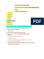 Ejemplos de La Estructura para La Base Teórica