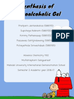 synthesis of hydroalcoholic gel