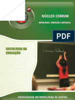 APOSTILA Sociologia Da Educação PDF