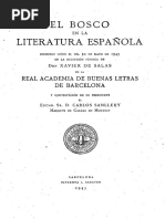 El Bosco en la literatura española