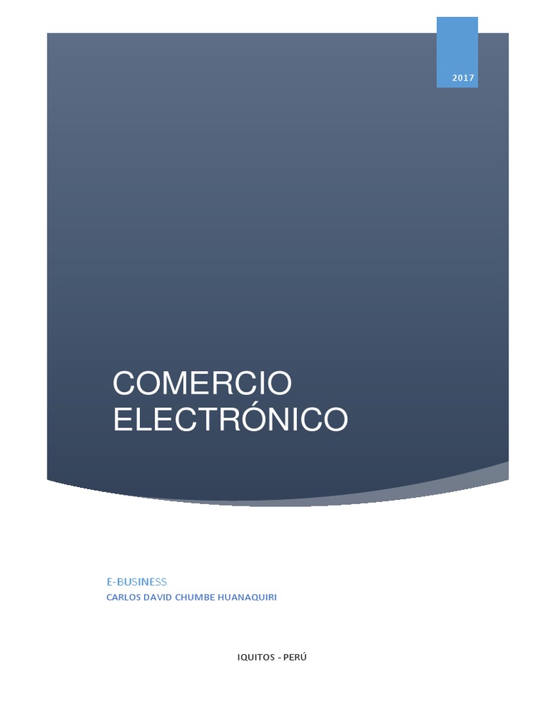 Evolución del E-commerce 2017 | PDF | Comercio electrónico | De igual a ...