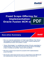 Zensar Oracle Fusion HCM FSO