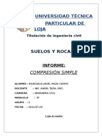 Compresion Simple