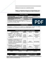 Memorandum de Planificacion UNSSAC