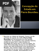 Concepção Do Estado Em Pierre Bourdieu