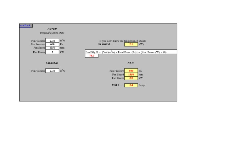 00 HVAC Calc | PDF