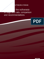 Methods For The Euthanasia of Dogs and Cats - English PDF