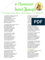 Cr9sr-En l Honneur de St Joseph Cantique Du Pere de Montfort