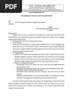 Berita Acara Serah Terima Kendaraan Dinas