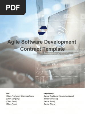 Agile Software Development Contract Template