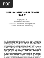 Liner Shipping Operations