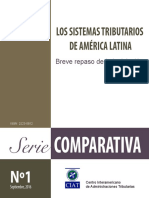 Sistemas Tributarias de America Latina. Breve Repaso de La Legislacion PDF