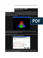 OpenGL Di JAVA Dengan Library LWJGL