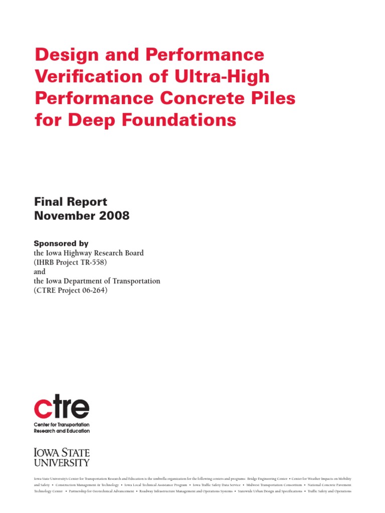Tr 558 Final Deep Foundation Concrete