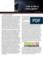 gaming article layout