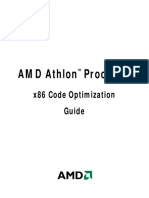 AMD's Athlon Assembler Optimization Guide PDF