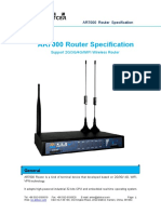 Xiamen Alotcer-AR7000 Router Specification