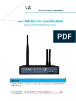 Xiamen Alotcer-AR7088 Router Specification