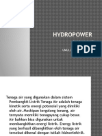 Hydropower