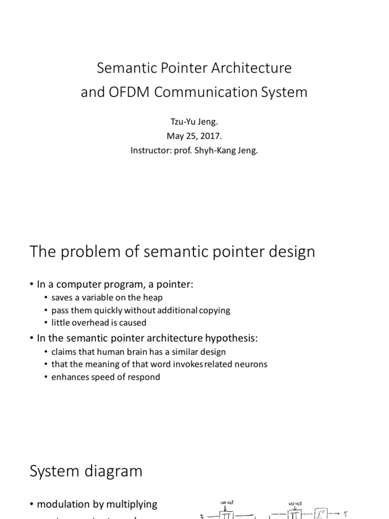 Semantic Pointer Architecture in OFDM Systems | PDF