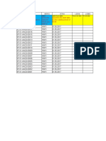 Material Routing Document