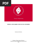 Download DESIGN AND FABRICATION OF ICE CRUSHER 24 pgspdf by Ragos Segundo SN349491512 doc pdf