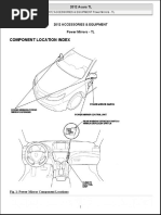 2012 Accessories & Equipment Power Mirrors - TL