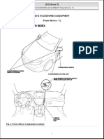 2012 Accessories & Equipment Power Mirrors - TL