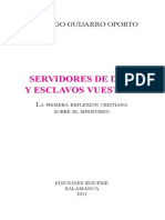 Servidores de Dios y Esclavos Vuestros PDF
