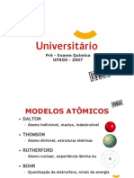 Química - Pré-Vestibular Universitário - UFRGS 2007