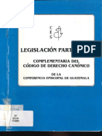 Legislacion Particular Conferencia Episcopal de Guatemala
