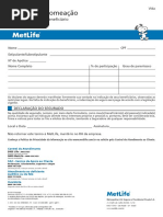 METLIFE - Designação de Beneficiários